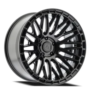 22″ ARENA WHEELS CO A118 KARMA GLOSS BLACK OFF-ROAD RIMS