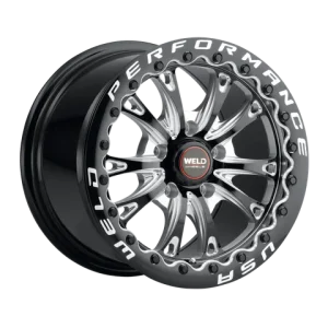 15″ WELD BELMONT BEADLOCK GLOSS BLACK MILLED