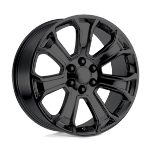 22″ PERFORMANCE REPLICAS WHEELS PR166 GLOSS BLACK RIMS
