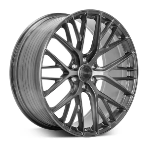 24″ VELGEN WHEELS VFF-12 BRUSHED TITANIUM FINISH RIMS
