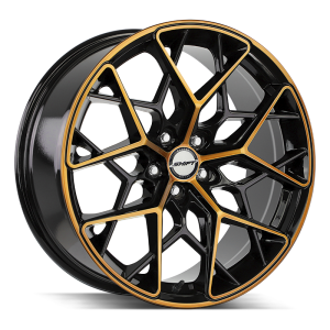 20″ SHIFT WHEELS PISTON BLACK BRONZE MACHINED