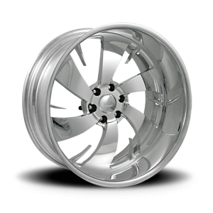 24″ INTRO WHEELS LETHAL 6 EXPOSED POLISHED FINISH RIMS