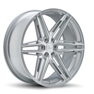 22″ FERRADA WHEELS FT4 MACHINED SILVER FINISH RIMS
