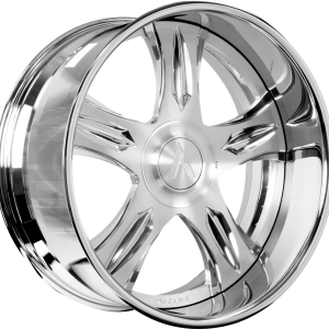 19″ ARTIS FORGED WHEELS PYRO-XL BRUSHED SILVER FACE CHROME LIP FINISH