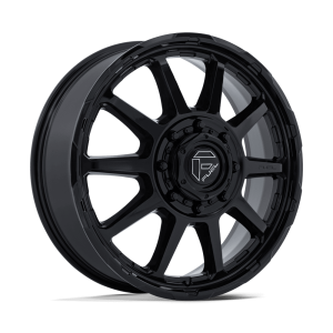 24″ FUEL WHEELS D911 CIRCUIT DUALLY GLOSS BLACK OFF-ROAD RIMS