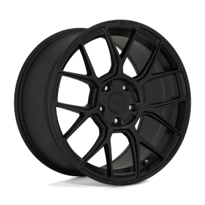 17″ MOTEGI RACING WHEELS MR147 CM7 SATIN BLACK FLOW FORMED FINISH RIMS