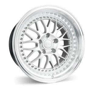19″ ESR WHEELS SR01 HYPER SILVER FINISH RIMS