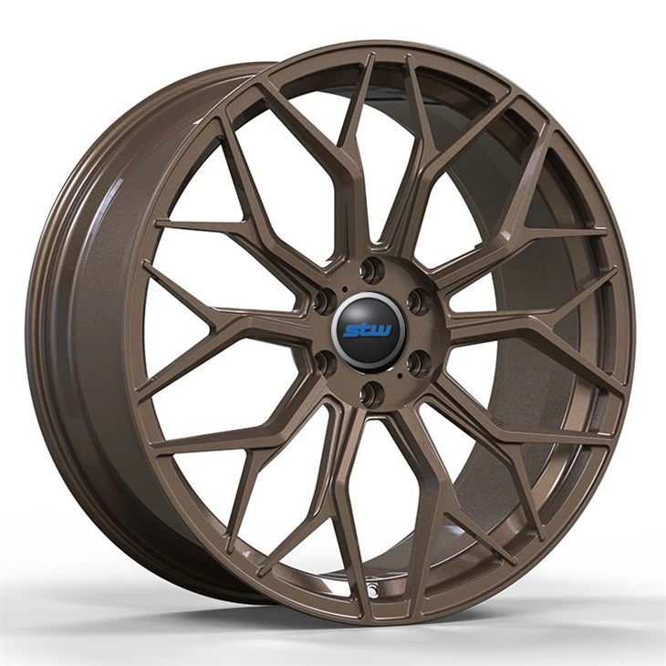 6x139.7 22x9.5 Gloss Bronze Heavy Duty Forged Rims For Land Cruiser 300