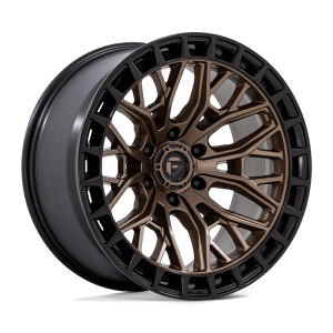 22″ FUEL WHEELS FC869 SIGMA MATTE BRONZE MATTE BLACK LIP OFF-ROAD RIMS