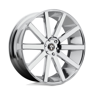 24″ DUB WHEELS SHOT CALLA S120 CHROME FINISH RIMS