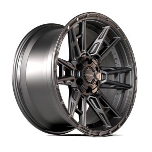 22″ 4PLAY WHEELS 4PS20 SATIN BLACK RIMS