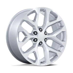 26″ PERFORMANCE REPLICAS WHEELS PR177 SILVER MACHINED RIMS