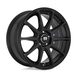 18″ MOTEGI RACING WHEELS MR127 CS10 SATIN BLACK FINISH RIMS