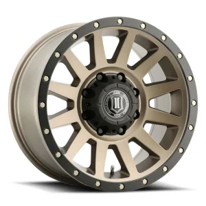 18″ ICON ALLOYS WHEELS COMPRESSION HD BRONZE OFF-ROAD RIMS