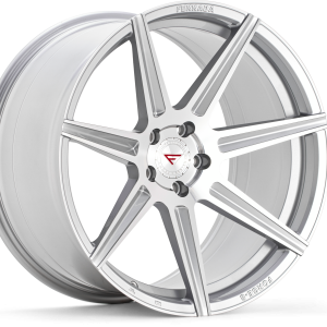 20″ FERRADA WHEELS F8-FR7 SILVER MACHINED FLOW FORMED FINISH RIMS