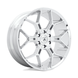 22″ ASANTI BLACK LABEL WHEELS MONARCH CHROME 6 LUG FINISH RIMS