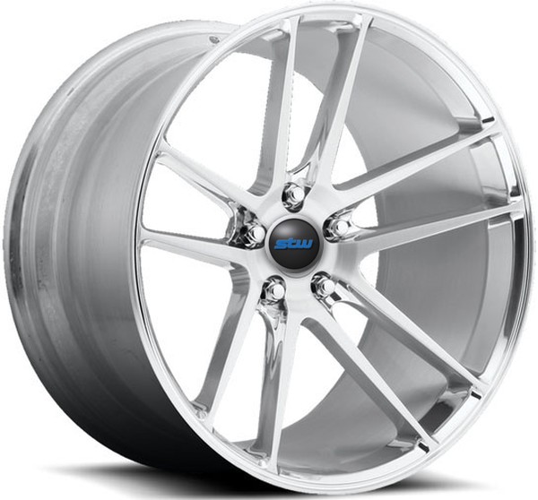 Double 5 Spoke Polish forged Wheel Rims