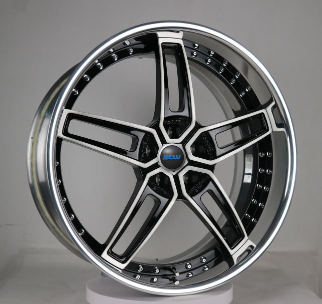 2 Piece Forged Brushed Face Alloy Wheels