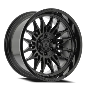 20″ ARENA WHEELS CO A126 JAVELIN GLOSS BLACK OFF-ROAD RIMS