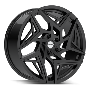 18″ SHIFT WHEELS VALVE GLOSS BLACK RIMS
