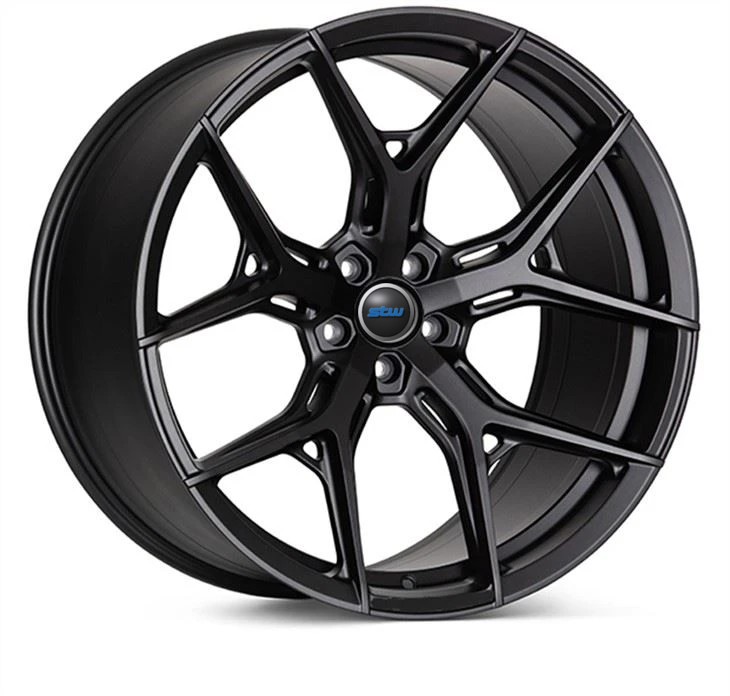 Cadillac GTS Custom 19 20 21 And 22 Inch 1 PC Forged Alloy Rim Gloss Black 5x120