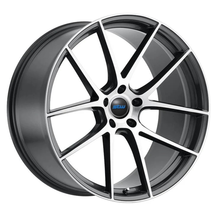 Gloss Black 1-PC 22inch Alloy Rims For Tesla Model S Forged Car Rims