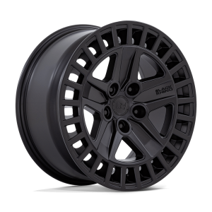18″ BLACK RHINO WHEELS ALSTON BR005 MATTE BLACK FINISH CROSSOVER RIMS
