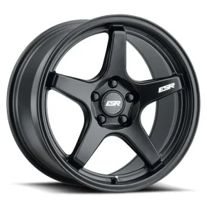 18″ ESR WHEELS AP5C SANTIN BLACK FINISH RIMS