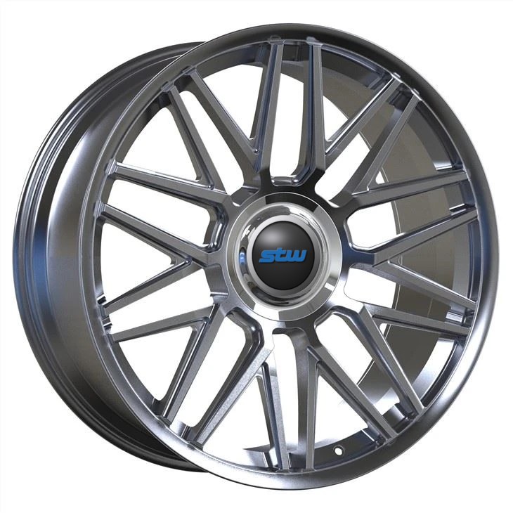 Brushed 1 Piece Monoblock Forged Wheels 24 Inch Staggered ESCALADE Car Rims