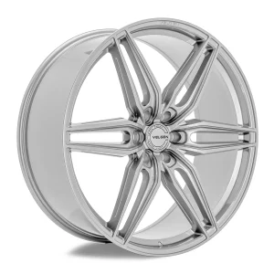 24″ VELGEN WHEELS VFF-6 GLOSS SILVER FINISH RIMS