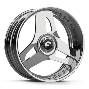 24″ FORGIATO WHEELS 713-2 CHROME XL FLOATING CAPS FORGED FINISH RIMS