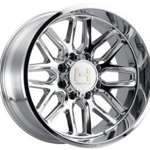 20″ HOSTILE WHEELS H120 VULCAN CHROME FINISH RIMS