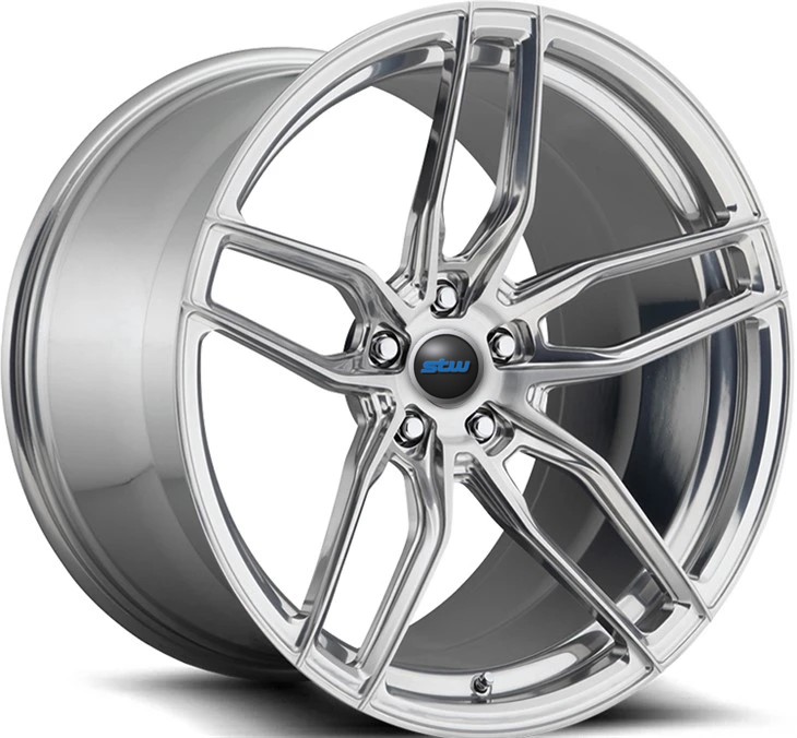Gun Gray Custom Color Monoblock Forged Aluminum Alloy A 6061 T6 Wheels For 997 GT3 Rims