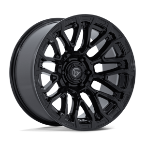 20″ FUEL WHEELS FC899 CHISEL GLOSS BLACK OFF-ROAD RIMS