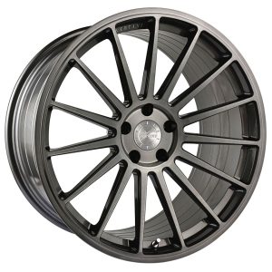 19″ VERTINI WHEELS RFS2.3 BRUSHED DUAL GUNMETAL FLOW FORMED FINISH RIMS
