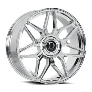22″ DOLCE LUXURY WHEELS VERONA CHROME FINISH RIMS