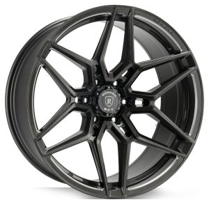 20″ ROHANA WHEELS RFV2 GLOSS GRAPHITE FLOW FORMED FINISH RIMS