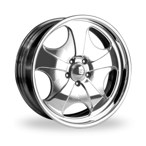 26″ INTRO WHEELS WEBSPOKE EXPOSED POLISHED FINISH RIMS