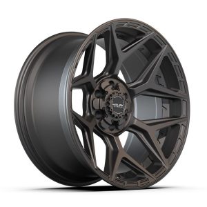20″ 4PLAY WHEELS 4P06 SATIN BLACK FINISH RIMS