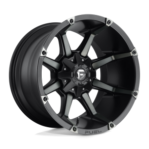 20×9″ FUEL WHEELS D556 COUPLER MATTE BLACK DDT FINISH RIMS 5×127 | 5×114 ET01 BUY 3 GET 1 FREE PROMO