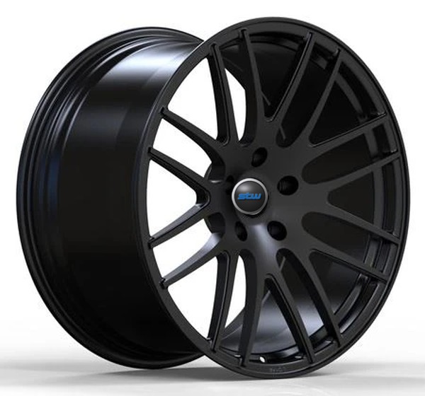 Custom Forged Rims For BMW Mercedes Benz Porsche Satin Black Monoblock 1 Piece Concave Car Wheels