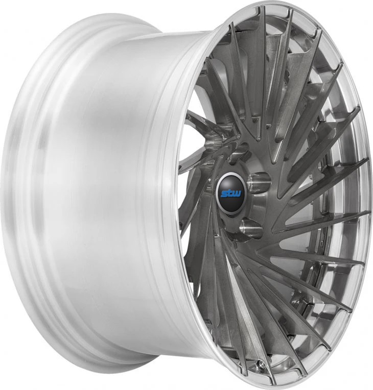 Custom Aluminum Alloy Car Wheels 18 19 20 21 22 23 24 26 inch /Forged Wheel/Silver Car Wheel Rims For Lamborghini, Ferrari, Toyota, Nissan, Audi, Porsche, Mclaren Chevy Corvette