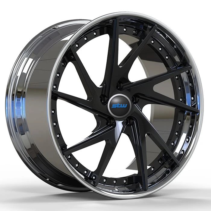 Porsche Cayenne 2020 23" Custom 2-PC Rim 11 And 11.5J Black Disc