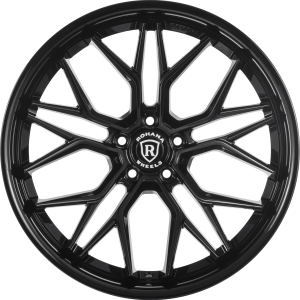 20″ ROHANA WHEELS RFC3 GLOSS BLACK FLOW FORMED FINISH RIMS