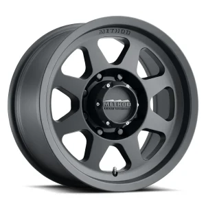 18″ METHOD WHEELS MR701 MATTE BLACK FINISH RIMS