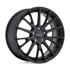 18″ AMERICAN RACING WHEELS MODERN AR904 SATIN BLACK RIMS