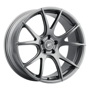 20″ FORGESTAR WHEELS CFV5 GLOSS ANTHRACITE FINISH RIMS