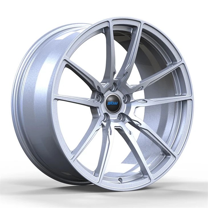 Porsche 911, 991.2, 2017 Model Tuning Rims 20x9 And 20x11.5 Matt Silver