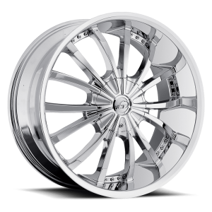 22*8.5″ VCT WHEELS MANCINI CHROME FINISH RIMS