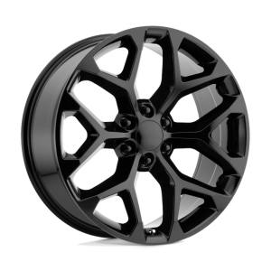 22″ PERFORMANCE REPLICAS WHEELS PR176 GLOSS BLACK RIMS
